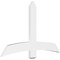 Ekena Millwork Bellingham Architectural Grade PVC Gable Bracket, 60"W x 37 1/2"H x 2"D x 6"F, 15/12 Pitch GBP060X38X0206BEL00 - alternate 1